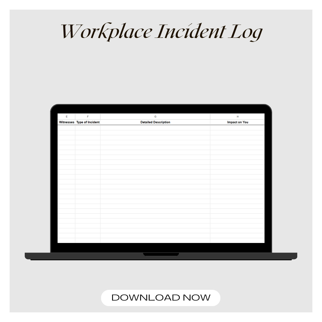 Work Incident Log