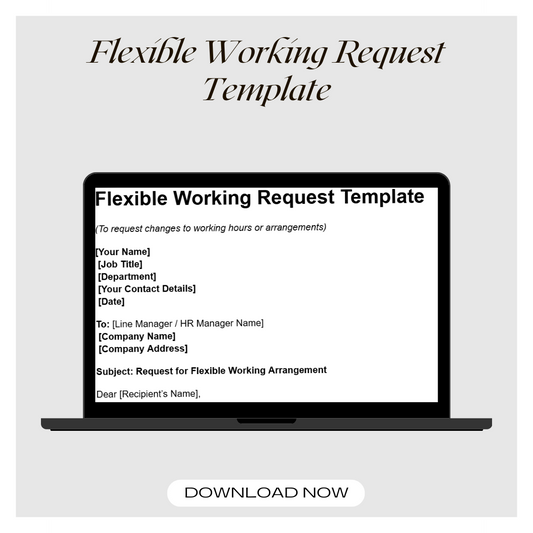 Flexible Working Request Template